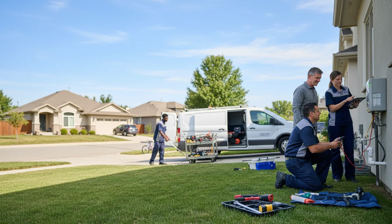 Tankless water heater service in Maywood, IL